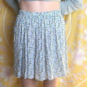 floral skirt